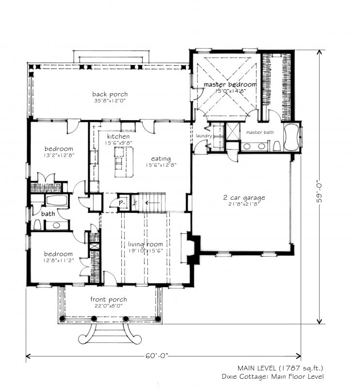 Dixie Cottage - L. Mitchell Ginn & Associates