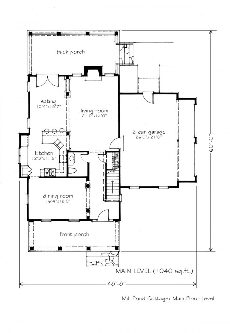 Millpond Cottage - L. Mitchell Ginn & Associates