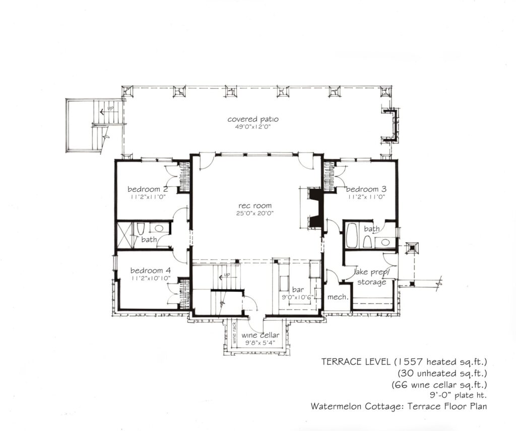 Watermelon Cottage - L. Mitchell Ginn & Associates